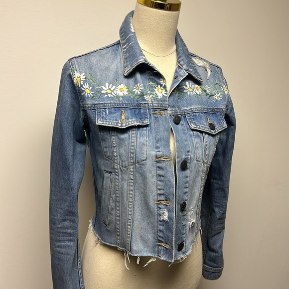 Veronica Beard Daisy Denim Jacket - Picture 4 of 12